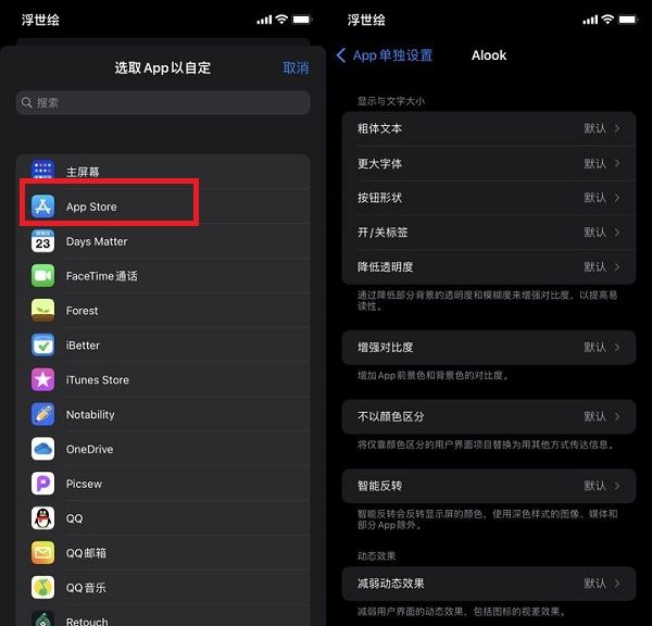 iOS15单独设置怎么添加软件?iOS15单独设置添加软件教程截图