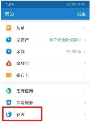 支付宝花呗中消费记录进行查询的相关操作方法截图