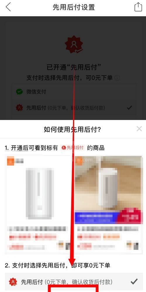 拼多多怎样取消先用后付款?拼多多取消先用后付款教程截图