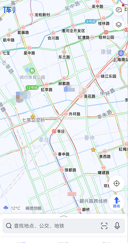 高德地图怎么开启公交地图 高德地图开启公交地图的方法截图