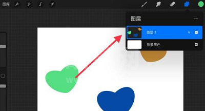 Procreate如何合并多选图层?Procreate多选图层合并教程截图