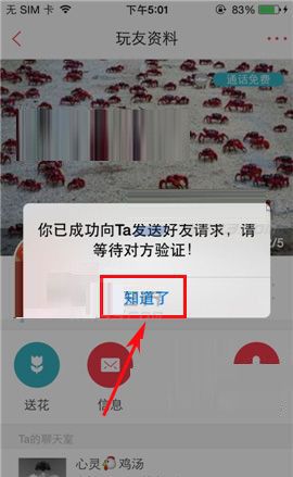 语玩APP添加好友的操作流程截图