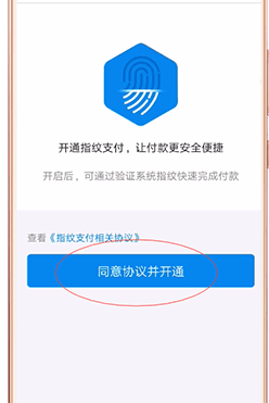 淘宝设置指纹支付的基础操作截图