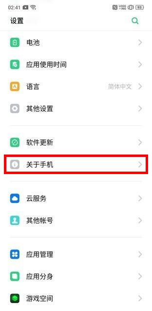 realme Q开启开发者选项的方法步骤截图