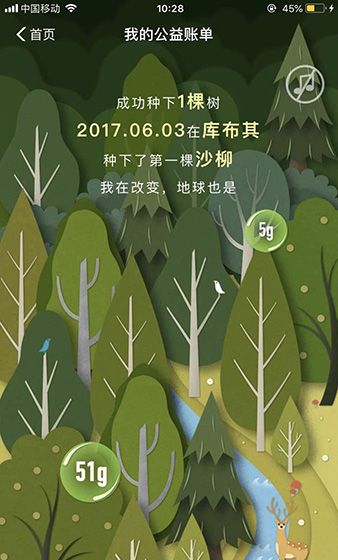 支付宝APP查看2018公益账单的图文步骤介绍截图