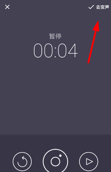 专业变声器APP的简单使用过程截图