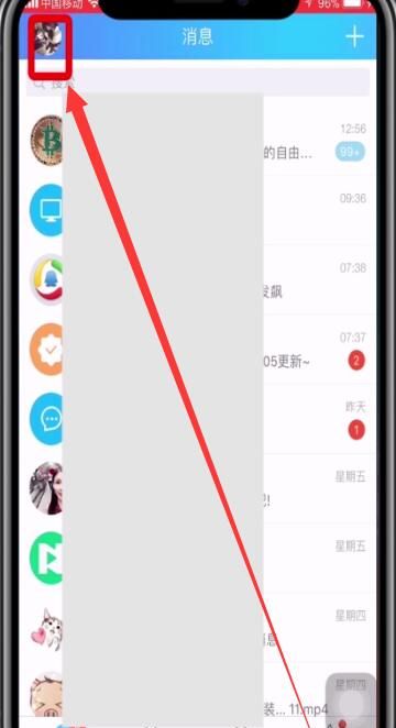 qq中隐藏网络状态的操作步骤截图