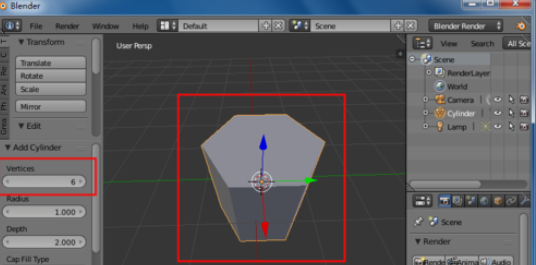 blender制作蜂窝网格的图文操作截图