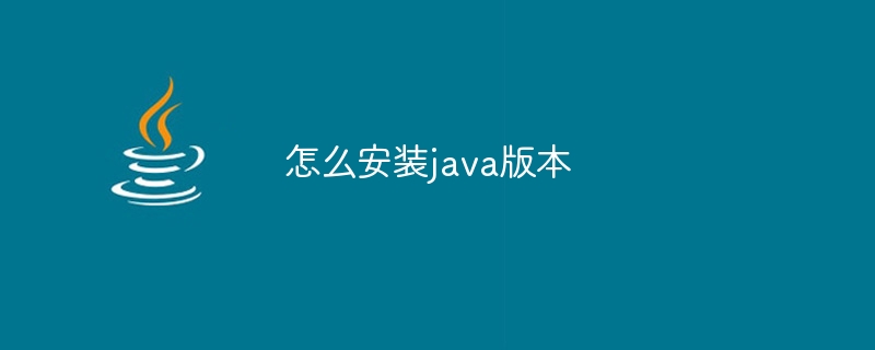 怎么安装java版本