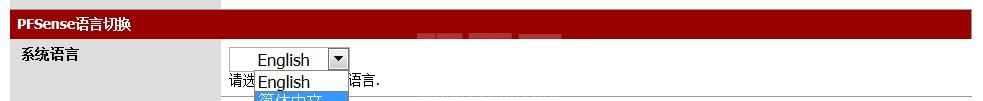 如何实现Pfsense汉化