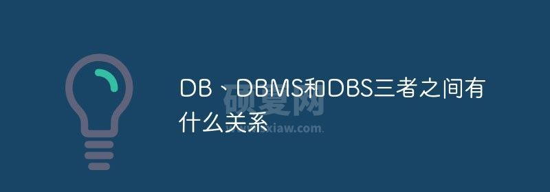 DB、DBMS和DBS三者之间有什么关系