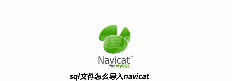 sql文件怎么导入navicat