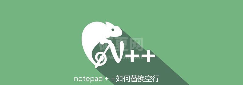 notepad++如何替换空行