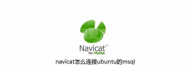 navicat怎么连接ubuntu的msql