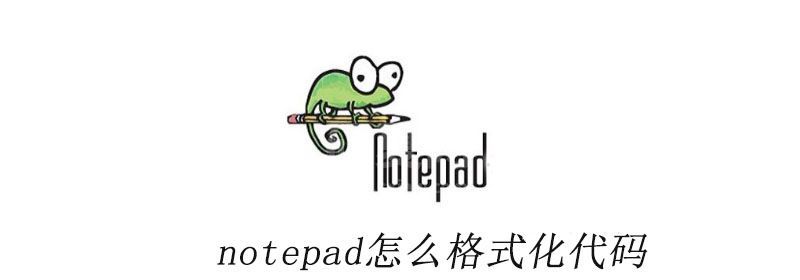 notepad怎么格式化代码