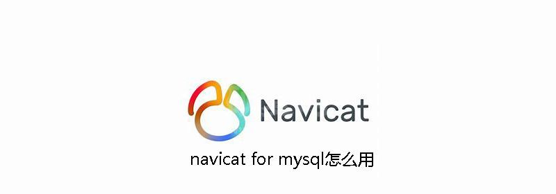 navicat for mysql怎么用