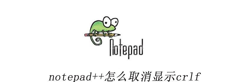 notepad++怎么取消显示crlf