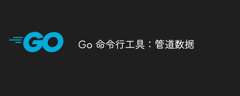 Go 命令行工具：管道数据