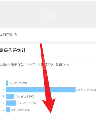 好分数教师版如何查看班级正确率的名单？好分数教师版查看班级正确率名单的具体方法截图