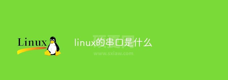 linux的串口是什么