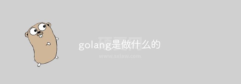 golang是做什么的