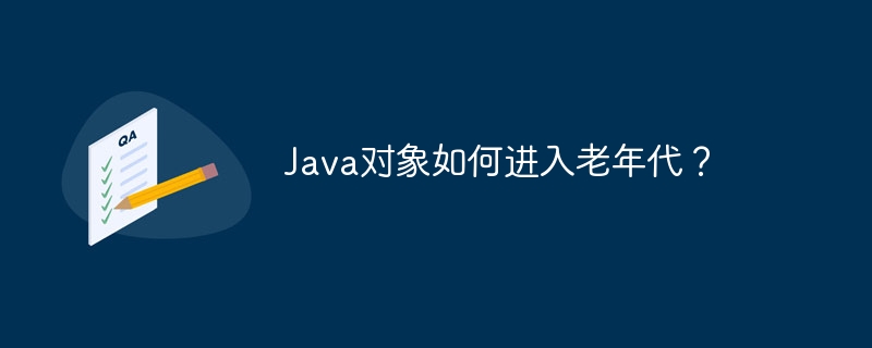 java对象如何进入老年代？