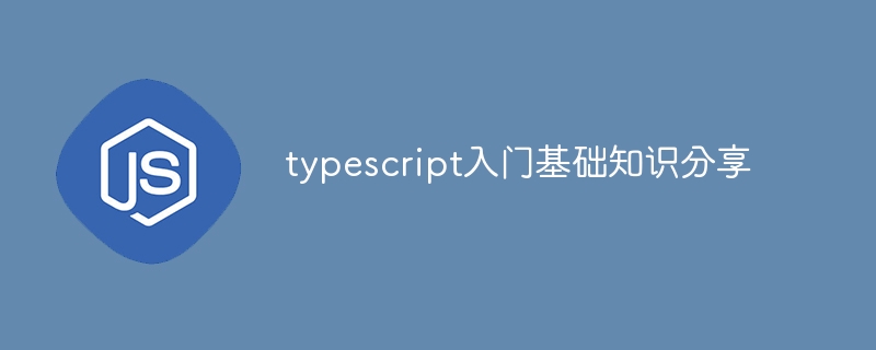 typescript入门基础知识分享