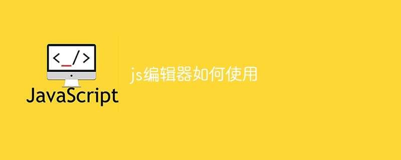 js编辑器如何使用