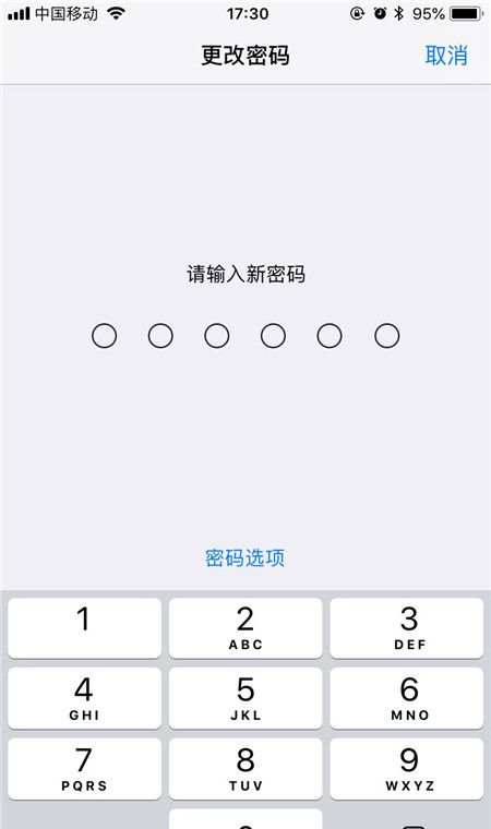 iphone更改解锁密码的图文教程截图