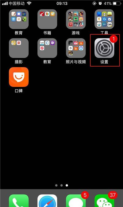 iPhonexs设置自动调节亮度的具体操作