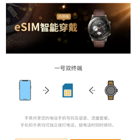 华为watch3怎么插卡 华为watch3eSIM卡怎么开通截图