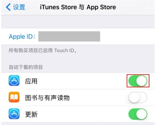 iPhone解除流量下载限制的具体操作截图