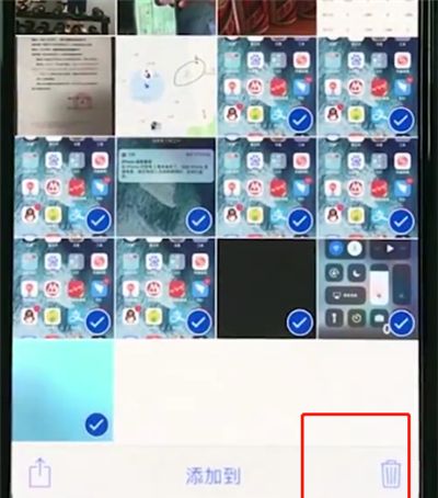 iphonexr批量删除照片的具体操作过程截图