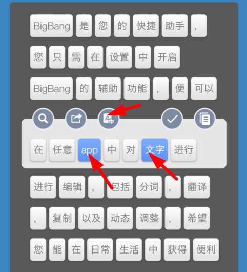 使用锤子BigBang的详细介绍截图