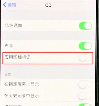 iphonexs关闭APP小红点的操作流程截图