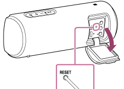 索尼SRS-XB21使用RESET按钮的方法介绍