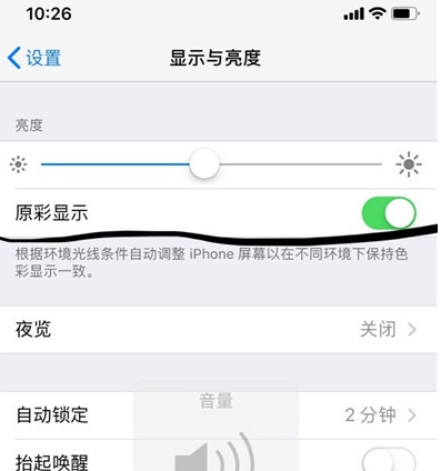 iphonex原彩显示的详细操作教程截图