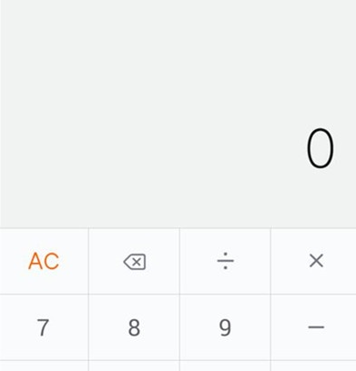小米cc9计算器打开操作方法截图