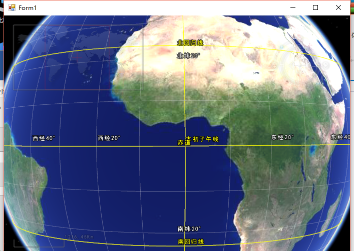 C#调用的三维地球控件，看三维地球构建过程