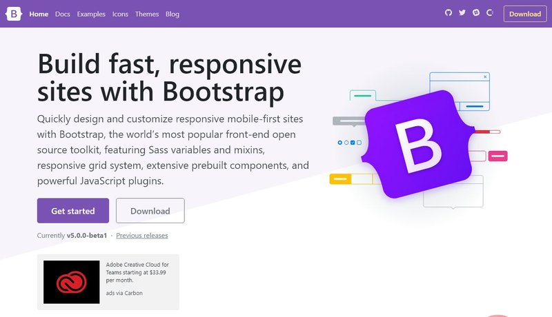 Bootstrap 最受欢迎