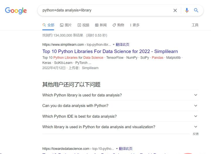 有人问，如何找到适合的Python库？