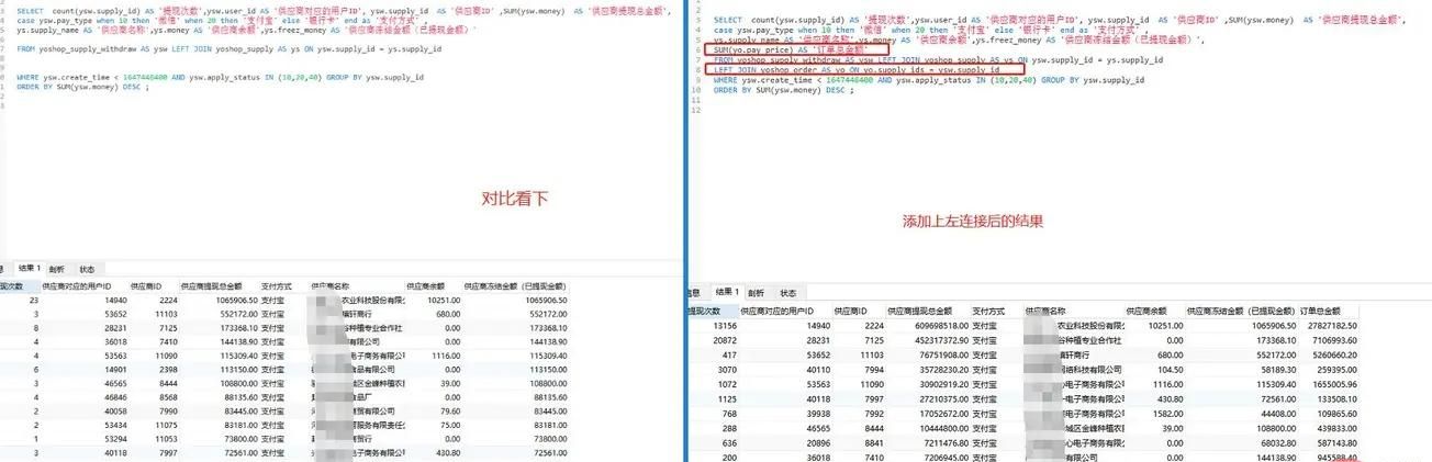 MySQL派生表联表查询的示例分析