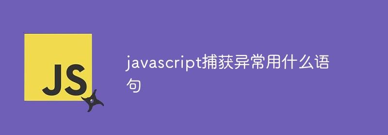 javascript捕获异常用什么语句