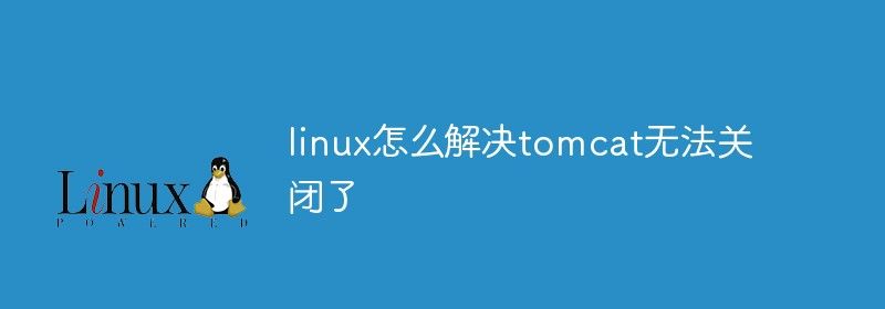 linux怎么解决tomcat无法关闭了