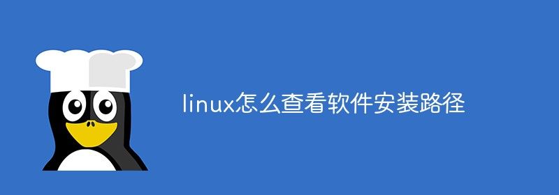 linux怎么查看软件安装路径