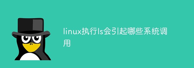 linux执行ls会引起哪些系统调用