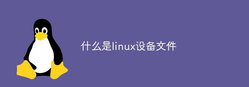 什么是linux设备文件