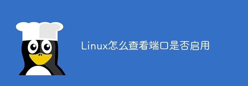 Linux怎么查看端口是否启用