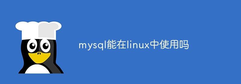 mysql能在linux中使用吗