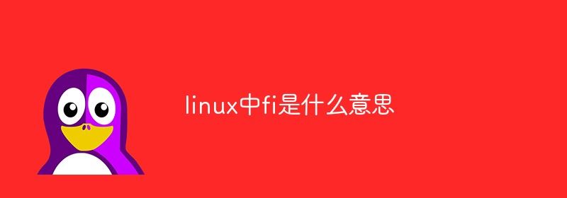 linux中fi是什么意思